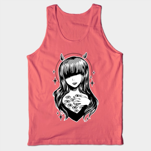 My Eyes Tank Top by Retkikosmos